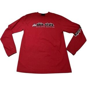 Ohio State‎ Buckeyes NCAA Long Sleeve Adult L Red Men